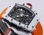 Replica Richard Mille Rm35 01 Bbr Factory Orange Fabric Strap (8)