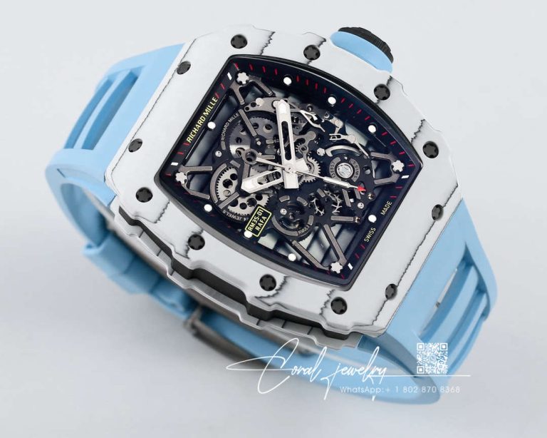 Replica Richard Mille Rm35 01 Bbr Factory Rubber Strap (2)