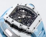 Replica Richard Mille Rm35 01 Bbr Factory Rubber Strap (8)