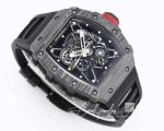 Replica Richard Mille Rm35 01 Bbr Factory Skeleton Dial Black Strap (2)