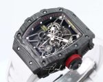 Replica Richard Mille Rm35 01 Bbr Factory Skeleton Dial Rubber Strap (4)