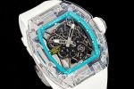 Replica Richard Mille Rm35 01 Rm Factory Transparent Skeleton Dial (2)