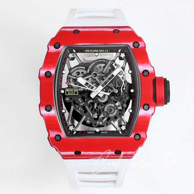 Replica Richard Mille Rm35 02 Bbr Factory Skeleton Carbon Fiber Dial (1)