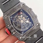 Replica Richard Mille Rm35 02 Kv Factory Black Rubber Strap (8)