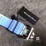 Replica Richard Mille Rm35 02 Kv Factory Blue Rubber Strap (6)