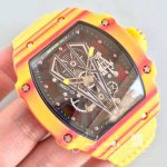 Replica Richard Mille Rm67 02 High Jump Mutaz Essa Barshim Kv Factory Black Dial (13)