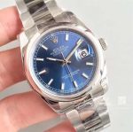 Replica Rolex Datejust 116200 36mm Ar Factory Blue Dial (2)