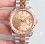 Replica Rolex Datejust 116231 36mm Gm Factory Pink Dial (1)