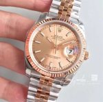 Replica Rolex Datejust 116231 36mm Gm Factory Pink Dial (3)