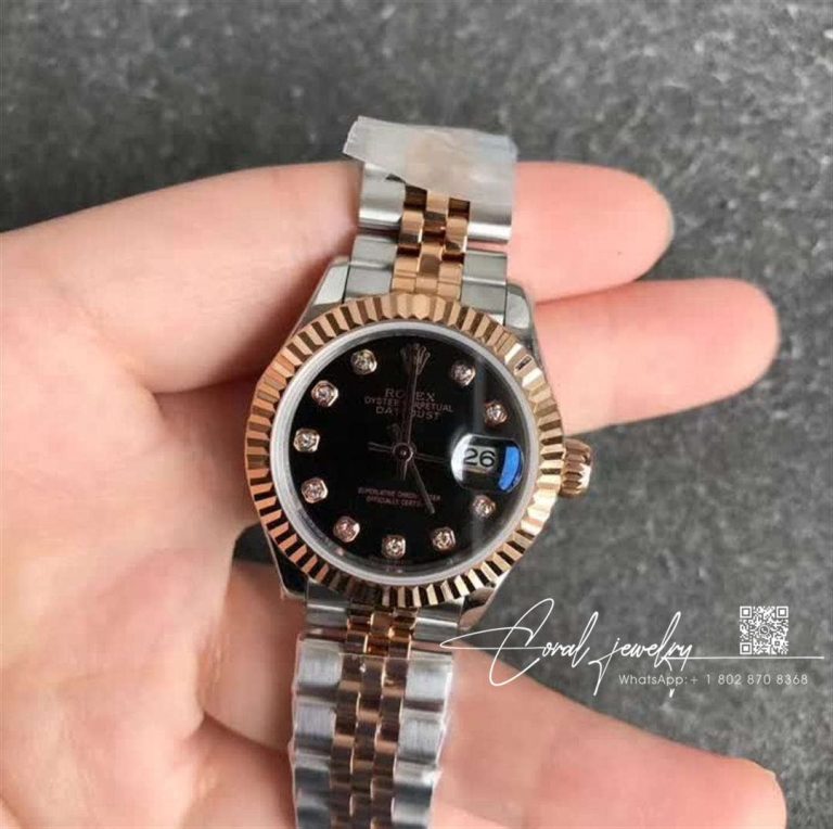 Replica Rolex Datejust 116231 Gm Factory Black Dial (1)