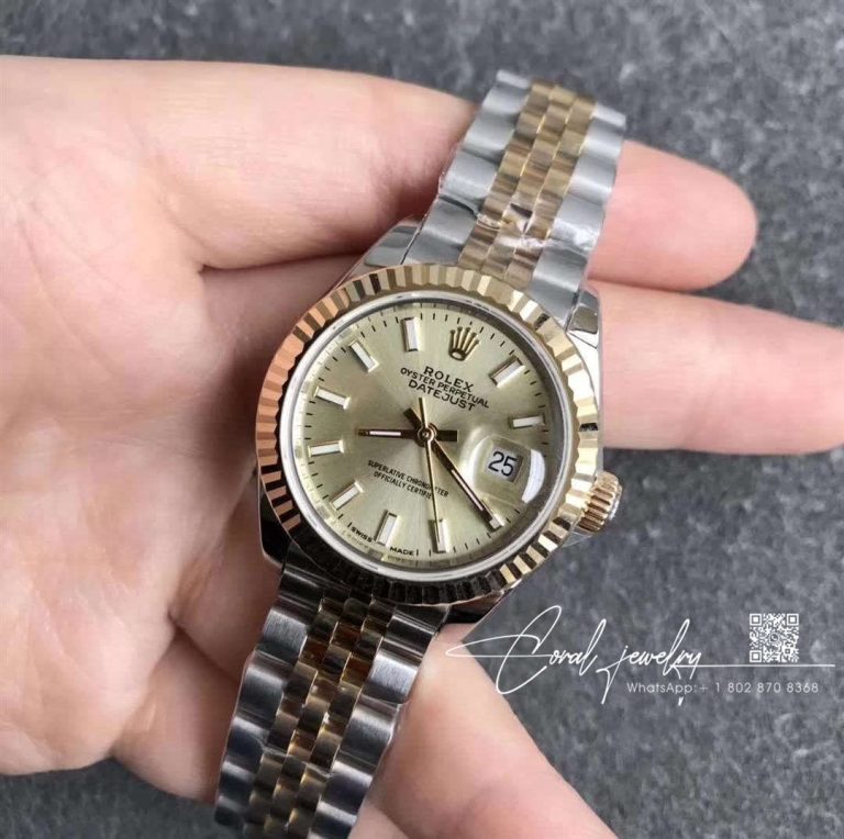 Replica Rolex Datejust M126233 0015 Vs Factory Champagne Dial (2)