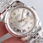 Replica Rolex Datejust M126234 0029 Ew Factory Stainless Steel Bezel (4)