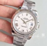 Replica Rolex Datejust M126334 0023 Ew Factory White Strap (3)