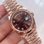 Replica Rolex Day Date 118235 Ew Factory Diamond Set Dial (2)