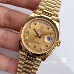 Replica Rolex Day Date M128238 0008 Yellow Gold Ew Factory Champagne Dial (3)