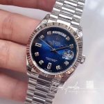 Replica Rolex Day Date M128239 0023 36mm Gm Factory Blue Dial (3)