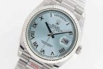 Replica Rolex Day Date M228236 0012 Ew Factory Sky Blue Dial (4)