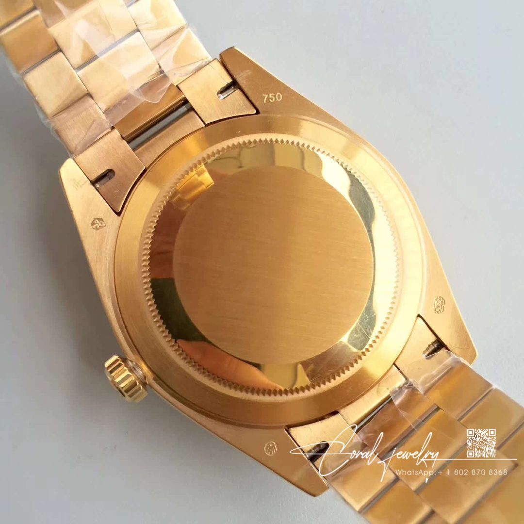 Replica Rolex Day Date M228238 0042 Ew Factory Gold Strap (7)