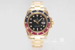 Replica Rolex Gmt Master Ii 116758 Saru 78208 Rof Factory Black Dial (1)