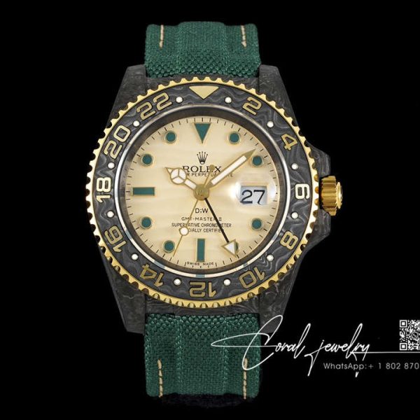 Replica Rolex Gmt Master Ii Diw Green Strap 1 (1)