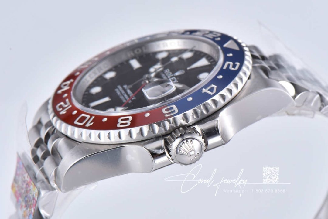 Replica Rolex Gmt Master Ii M126710blro 0002 Clean Factory Black Dial (3)