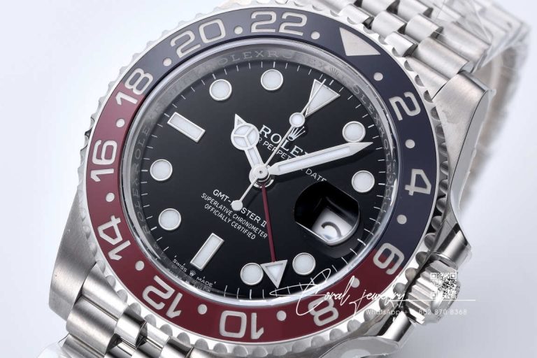 Replica Rolex Gmt Master Ii M126710blro 0002 Clean Factory V3 Stainless Steel Strap (2)