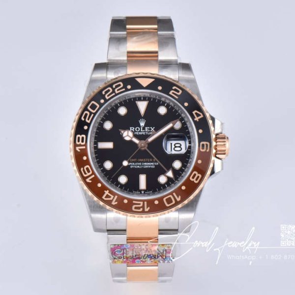 Replica Rolex Gmt Master Ii M126711chnr 0002 Clean Factory Stainless Steel (1)