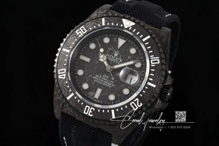 Replica Rolex Sea Dweller Diw Factory Black Carbon Fiber (2)