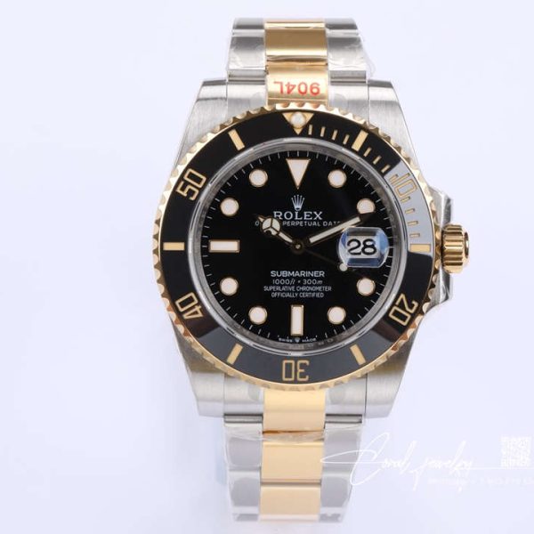 Replica Rolex Submariner Date 116613ln Noob Factory V8 Black Dial (1)