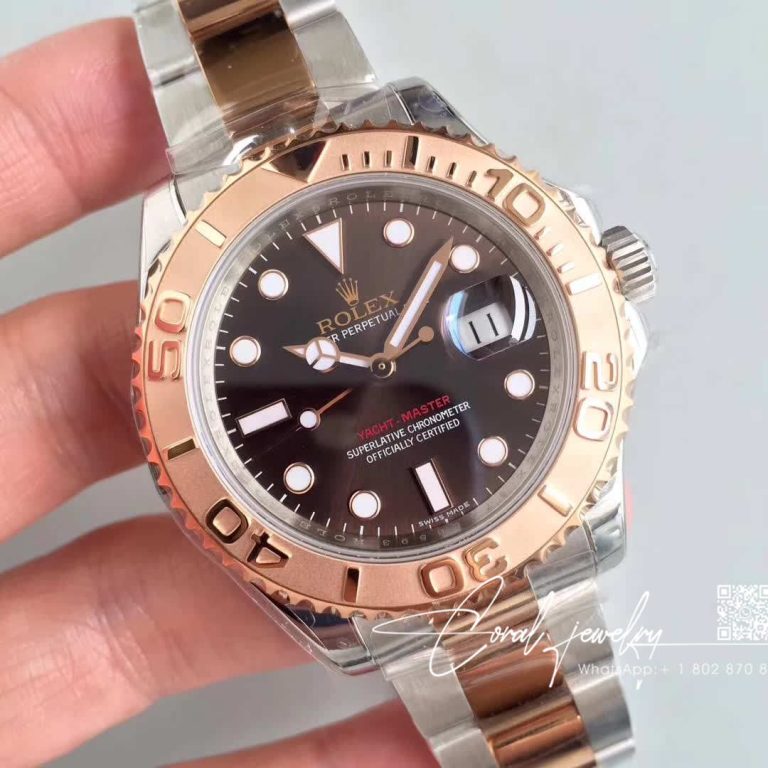 Replica Rolex Yacht Master 40mm 116621 Ar Factory Chocolate Dial (2)