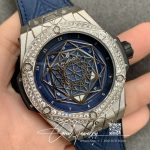 Replica Hublot Big Bang Wwf Factory Blue Dial (2)