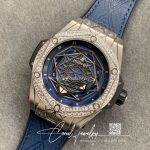 Replica Hublot Big Bang Wwf Factory Blue Dial (9)