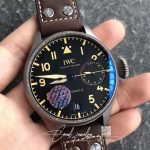 Replica Iwc Big Pilot Heritage Iw501004 Titanium Zf Factory Black Dial (3)