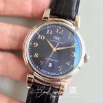 Replica Iwc Da Vinci Automatic Iw356605 Mks Factory Blue Dial (3)