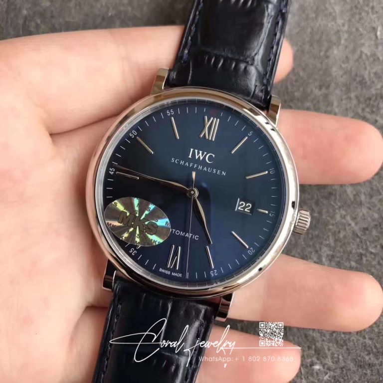 Replica Iwc Portofino Boutique Edition Iw356512 Mks Factory Blue Dial (2)