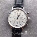 Replica Iwc Portofino Chronograph Multi Function Iw391022 Zf Factory 42mm X 13.5mm White Dial (6)