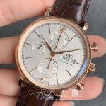 Replica Iwc Portofino Iw391020 Zf Factory Brown Strap (3)