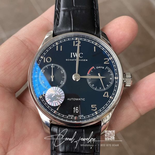 Replica Iwc Portugieser Iw500109 Zf Factory Black Strap (1)