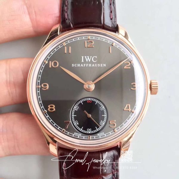 Replica Iwc Portugieser Iw545406 Zf Factory Brown Strap (1)