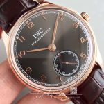 Replica Iwc Portugieser Iw545406 Zf Factory Brown Strap (4)