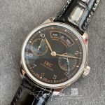 Replica Iwc Portugieser Pisa Version Zf Factory Black Strap (9)