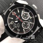 Replica Hublot Big Bang 301.sb.131.rx V6 Factory Black Strap (4)