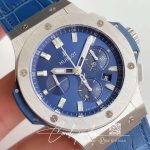 Replica Hublot Big Bang Classic Fusion Chronograph 44mm 301.sx.7170.lr V6 Factory Blue Dial (4)