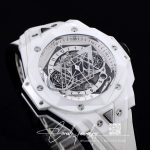 Replica Hublot Big Bang Sang Bleu Ii 418.hx.2001.rx.mxm21 Bb Factory White Ceramic Strap (5)