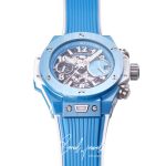 Replica Hublot Big Bang Unico 441.ex.5120.rx Bb Factory Blue Skeleton Dial (3)