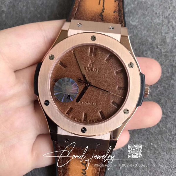 Replica Hublot Classic Fusion 511.ox.0500.vr.ber16 Tw Factory Cowhide Strap (1)