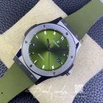 Replica Hublot Classic Fusion 542.nx.8970.rx 42mm Hb Factory Green Strap (3)