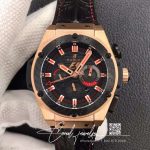 Replica Hublot King Power Ferrari F1 V6 Factory Black Strap (1)