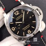 Replica Panerai Luminor Marina 1950 Pam727 Americas Cup 2017 Zf Factory Black Leather Strap Black Dial (4)