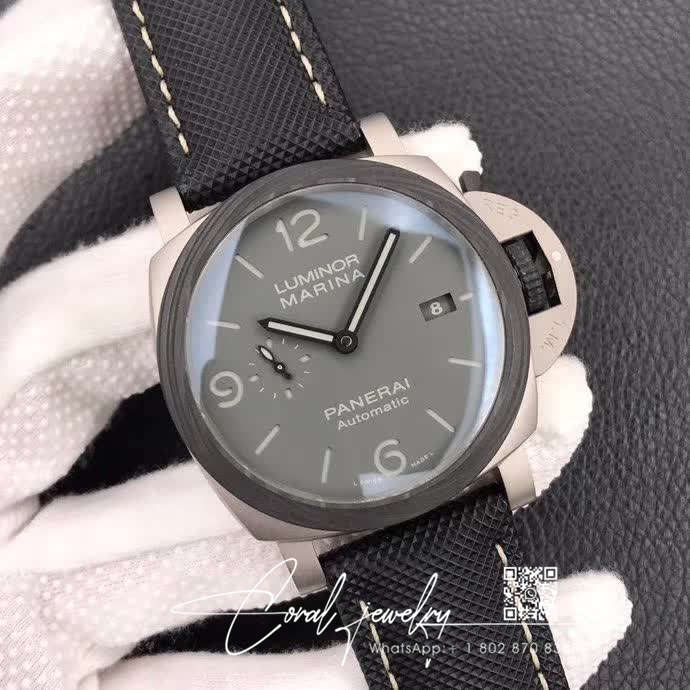 Replica Panerai Luminor Pam1662 Vs Factory Black Strap (2)